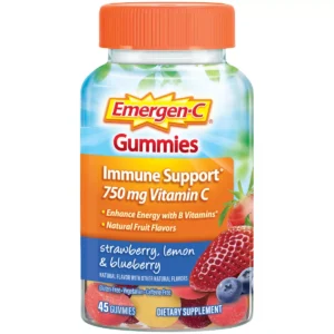 Emergen-C Strawberry, Lemon and Blueberry 45 Gummies